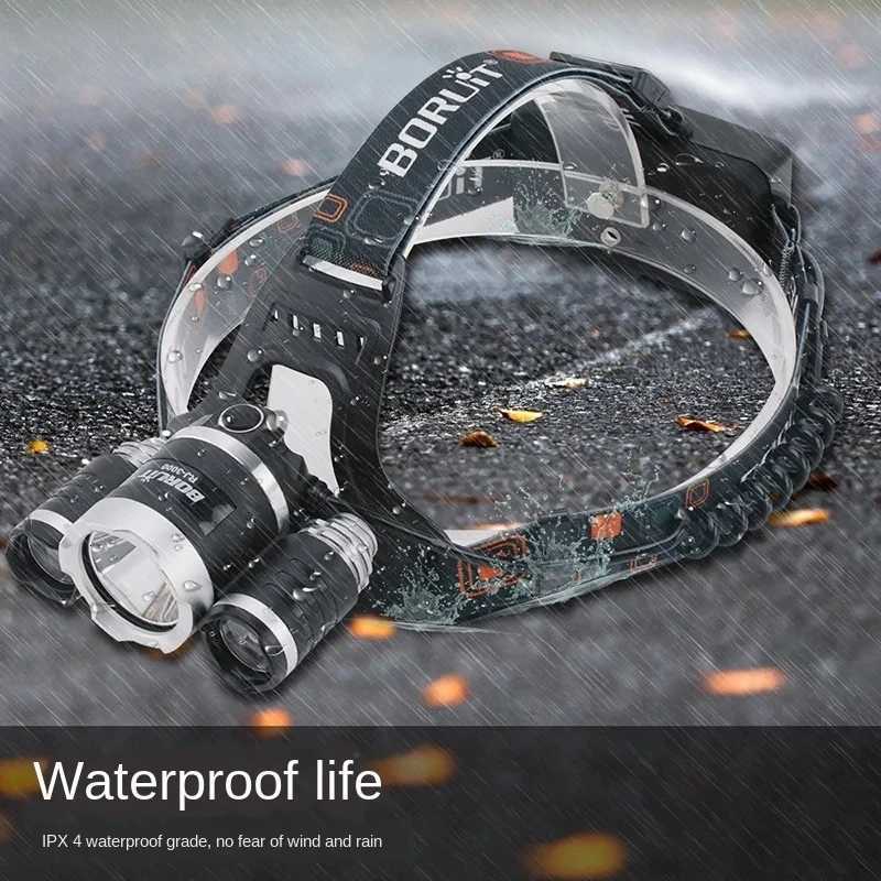 18650 Battery Rechargeable Super Bright d lamp Fishing light Outdoor Hunting Cam Waterproof Light XJ250811
