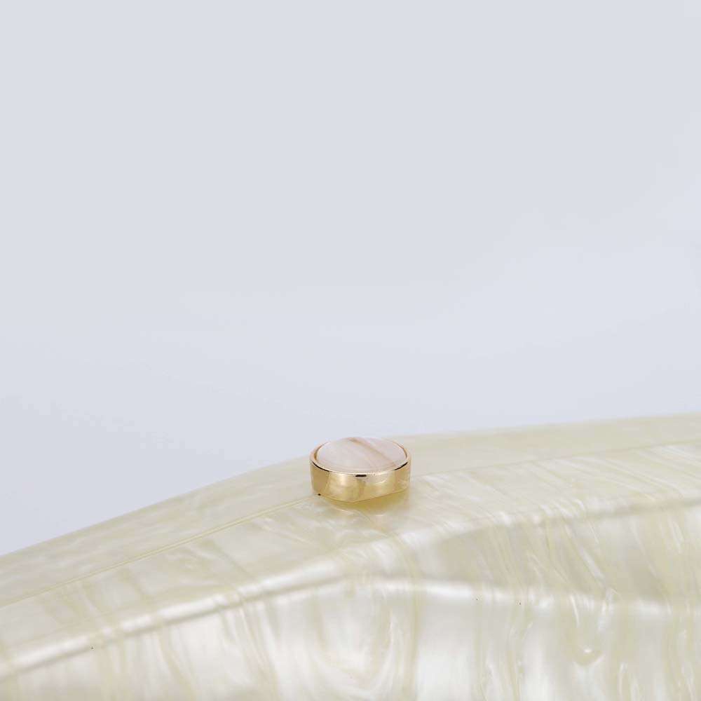 Women's New Striped Press High-end Socialite Acrylic Bag Fashionable Wedding Evening Clutch