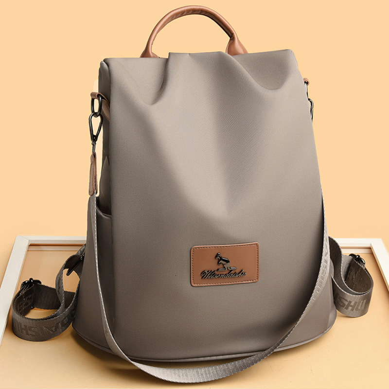 Multifunctional Lightweight Backpack for Women, New High-Quality Oxford Cloth Large Capacity Anti-Theft Backpack, Commuting Student School Bag ddmymoo