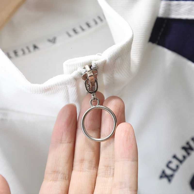 2025 Autumn New Handsome Casual Childrens Sportswear Boys Two-piece Color Blocked Letter Printed Hoodie Elastic Waist Pants Z250811