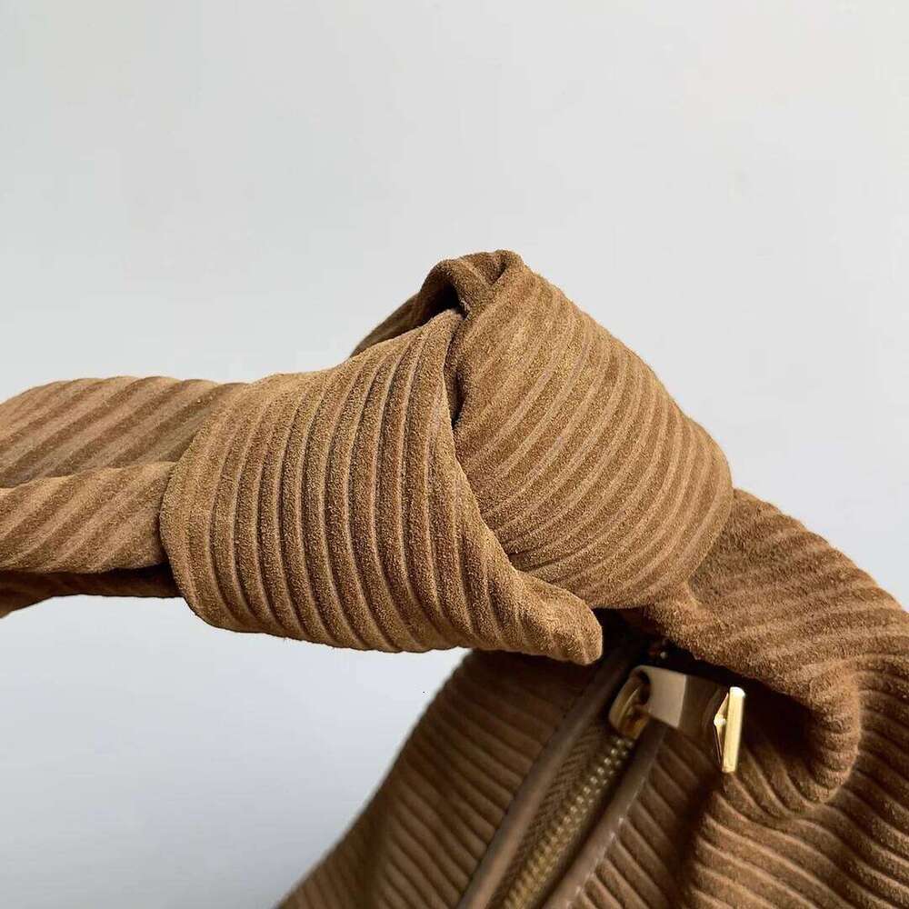2025 Brand Summer Beach Clutch Striped Small Crochet Designer Handbag Dumpling Purse Handmade Woven Evening Bag