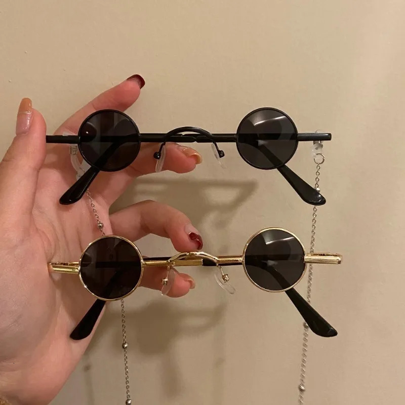 Aesthetic Shades Sunglasses UV400 for Women/Men Metal Frame Eyeglasses Colour Fashion Eyewear 250805