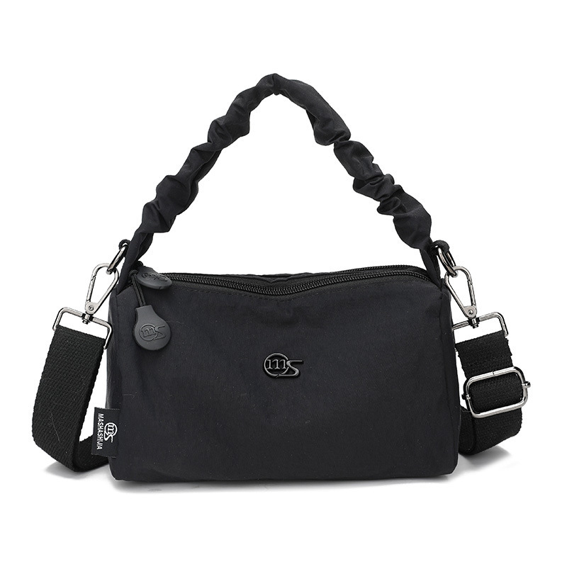 Simple Lightweight Handbag for Women, New Water-Resistant Nylon Bag, Double-Layer Large Capacity Shoulder Crossbody Bag ddmymoon