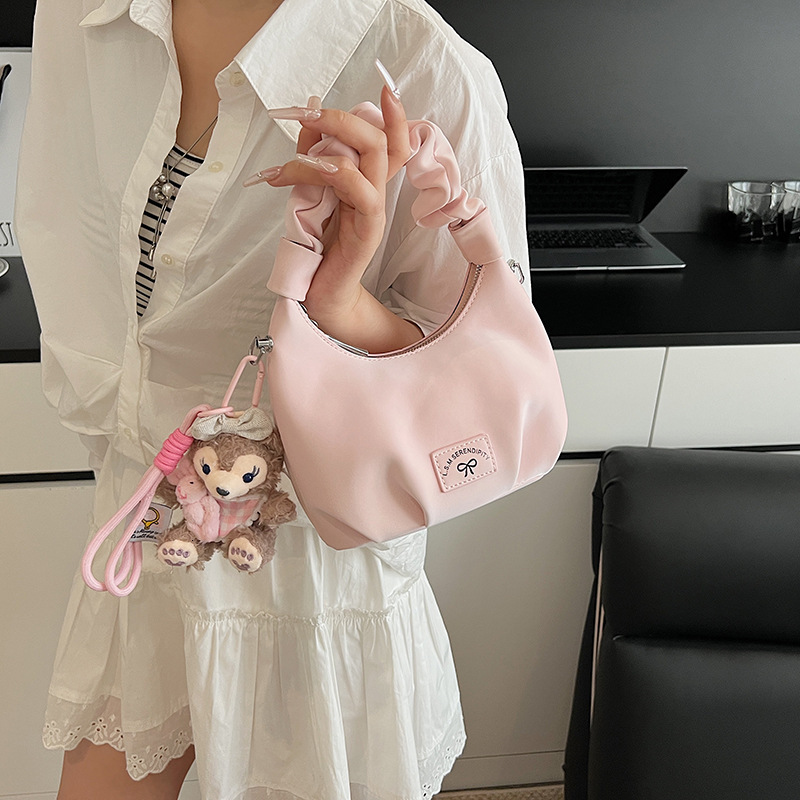 Niche Design for Women Spring Summer 2025 New Fashion Elegant Crossbody Ladies Pleated Handbag Dumpling Bag ddmymoon