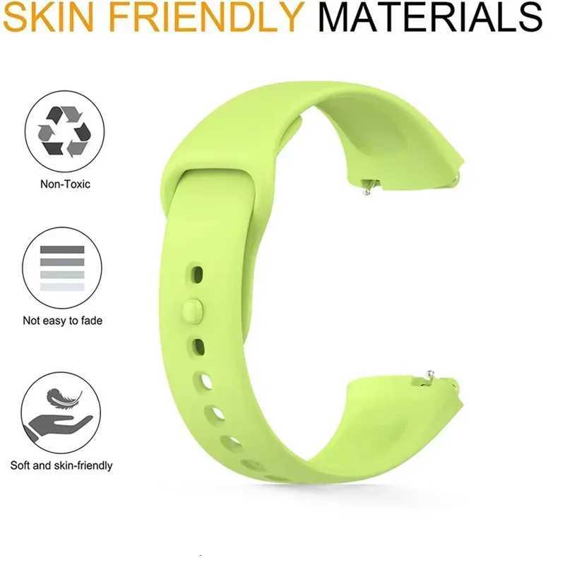Sport Strap For Xiaomi Redmi Watch 3 Soft Silicone Replacement Watchband For Redmi Watch 3 Active/Lite/Youth Wristband W250811