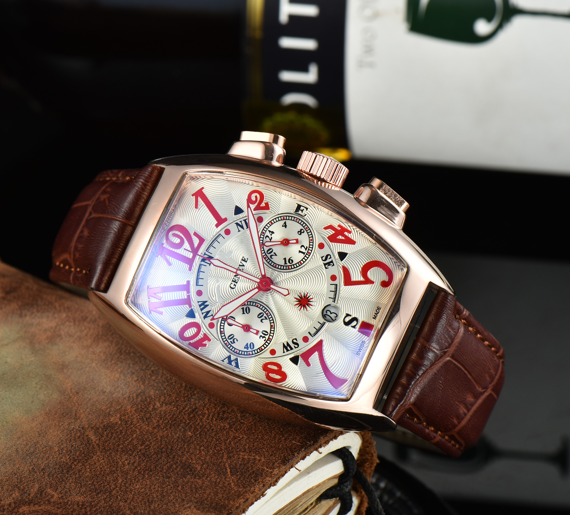 2025 Blue Angel Fashion Belt Quartz Watch - Best-selling Men's Watch