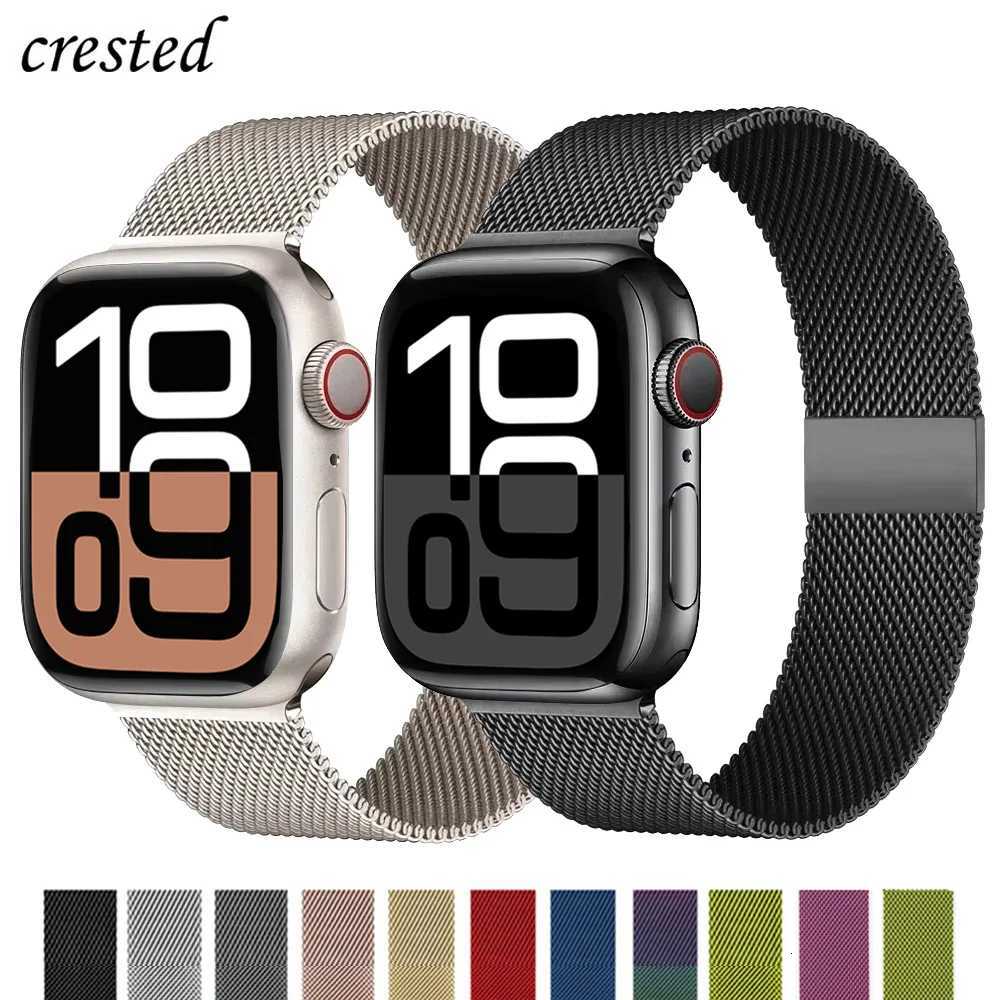Magnetic Straps For Apple Watch Band 44mm 40mm 45mm 46mm 49mm 42mm 41mm 38mm Belt Bracelet iWatch Series 10 9 3 6 7 8 SE Ultra 2 W250811