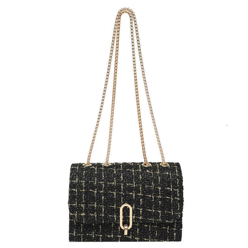 DHpet_wholesale 2025 Fall/Winter Women's Underarm Bag - Trendy Chain Strap PU Shoulder Purse, Small Square Crossbody Bag (240g)
