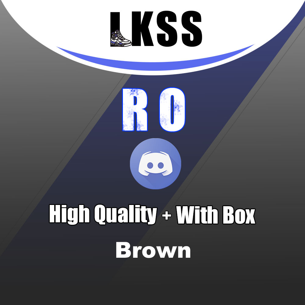 Brown LKSS Jason High Quality R&O V1 Sneaker Low Shoes for Man Women