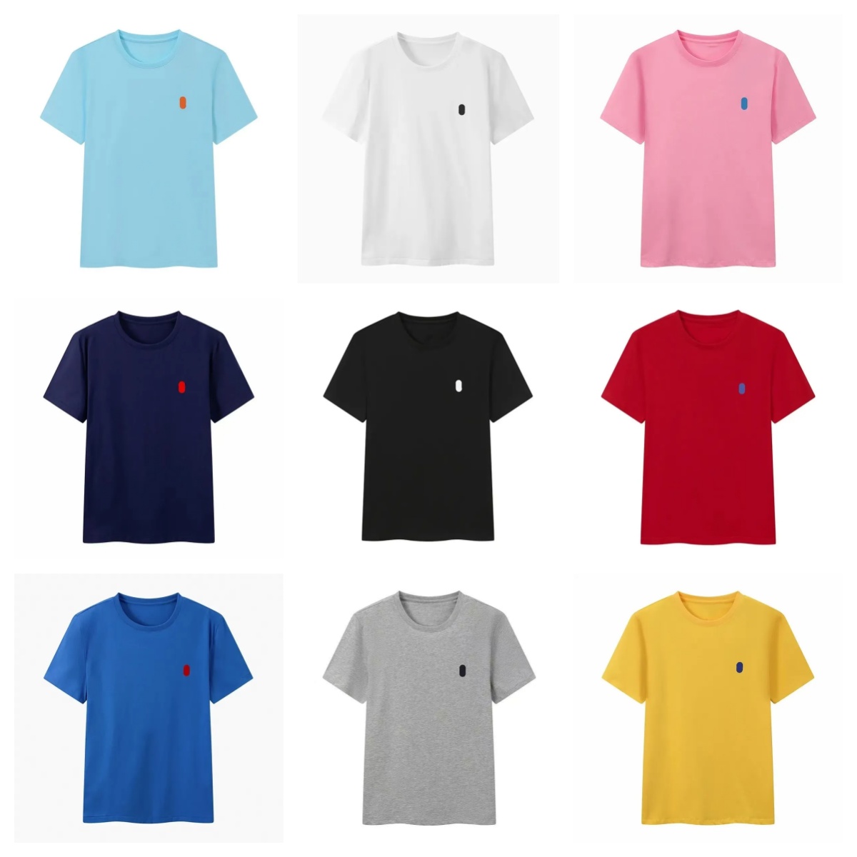 Men's Fashion Pony Embroidery Polo Shirt Cotton Short Sleeve T-shirt Men's Summer Luxury Clothes Fashion Exquisite Casual Breathable Top