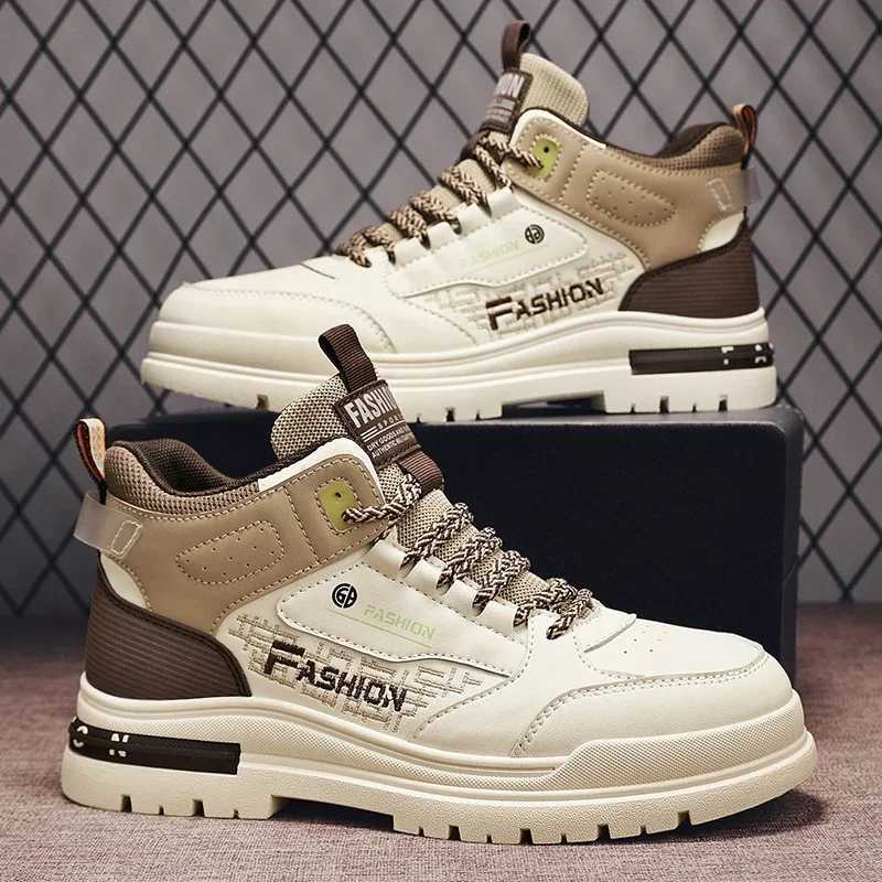 Sneakers Men Walking Sport Shoes Casual Autumn Vulcanized Shoes Men Outdoor Sneakers Men Sneakers Soft Sole Walking Shoes W250811