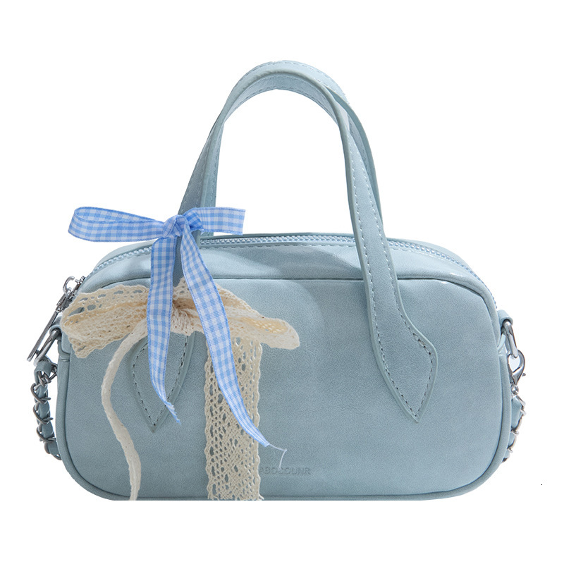 High-end for Women Spring/Summer 2025 New Fashion Crossbody Casual Handbag Boston Bowling Bag ddmymoon