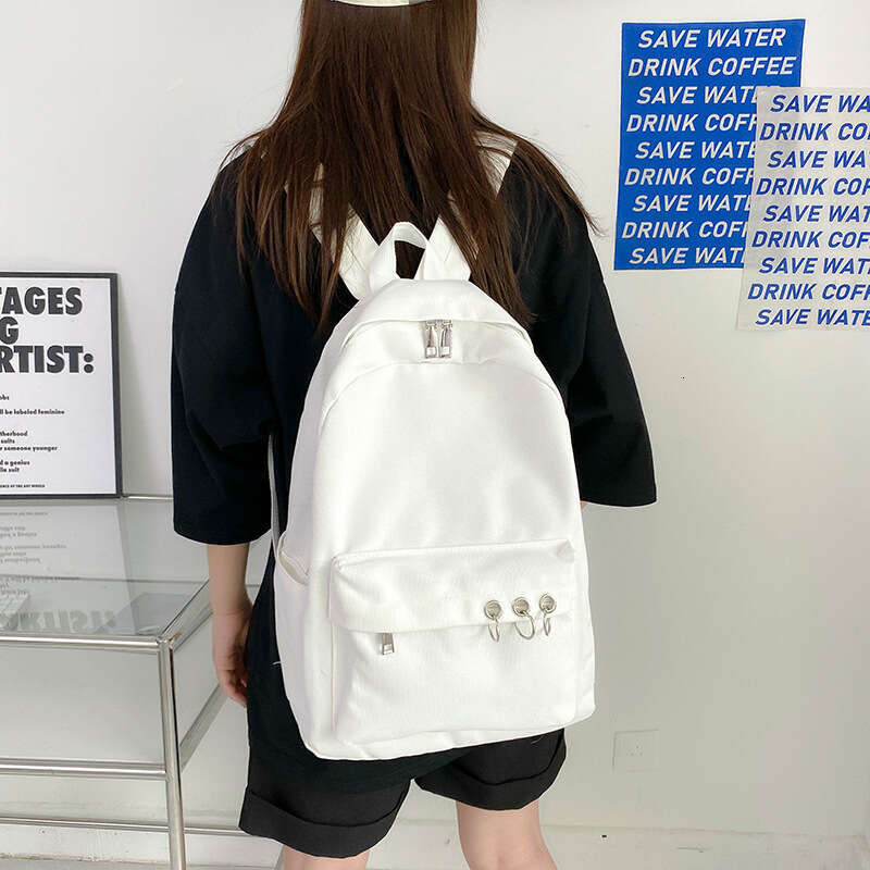 Designer Bags New Simple Fashion Casual Student Backpack Unisex Travel Commuting Large Capacity Double Shoulder Bag