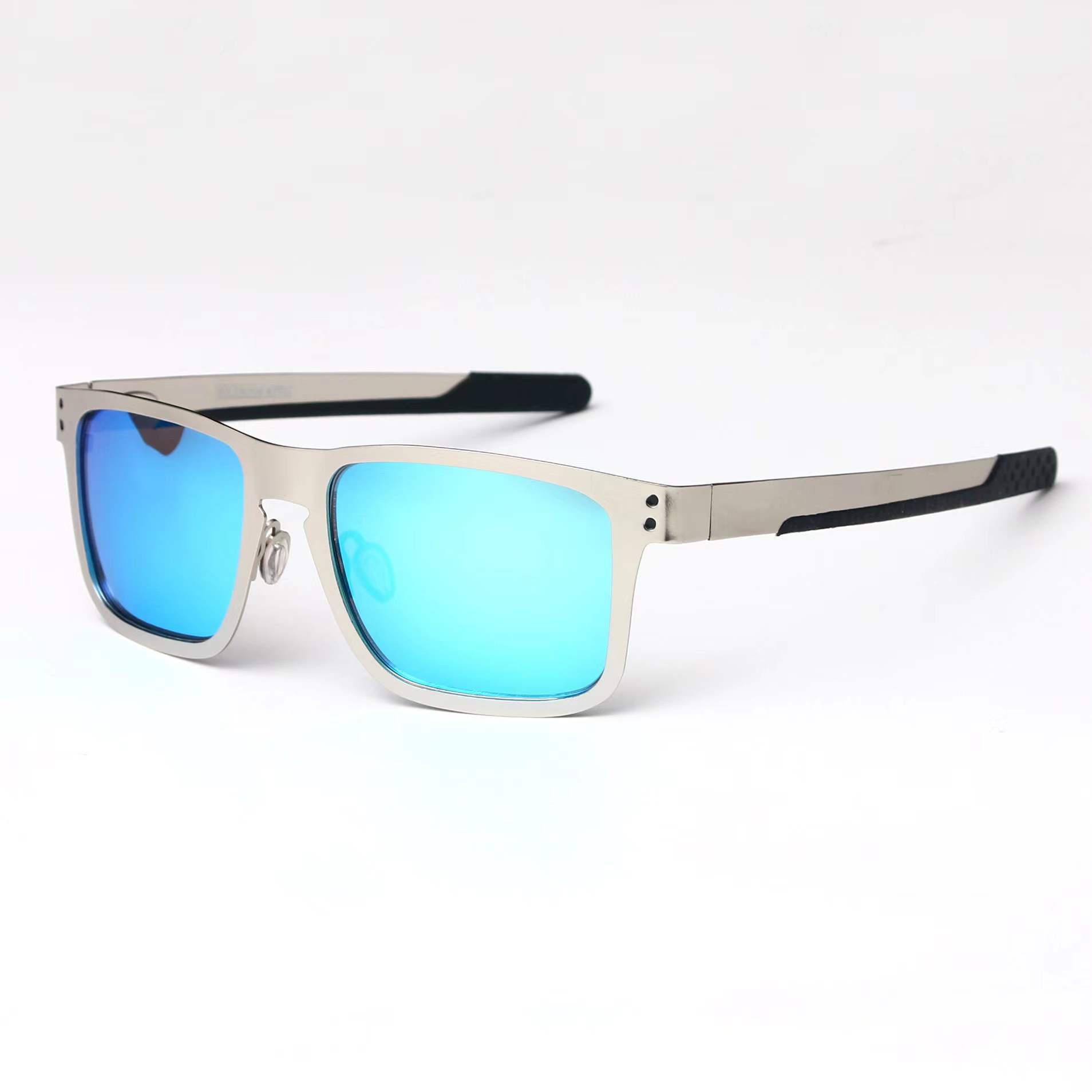 4123 Sports high-value polarized sunglasses, men's and women's retro square sunglasses, cycling driving fishing sunglasses
