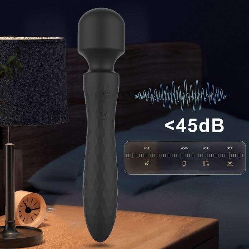 Powerful Dual Motor Vibrator Women AV Magic Wand G-Spot Massage Clitoral Stimulation 10 Vibration Modes for Adult Sex