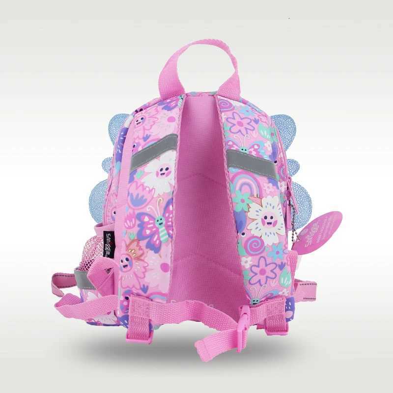 Schoolbag backpacks for kids kindergarten pink butterfly backpack Prevent getting lost small class boys M250811