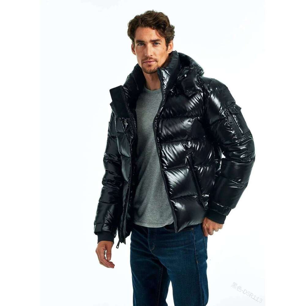 Eternal Classic Hooded Coat for Men and Women, Detachable Hat, White Duck Down Fill, Warm Casual Coat, Winter