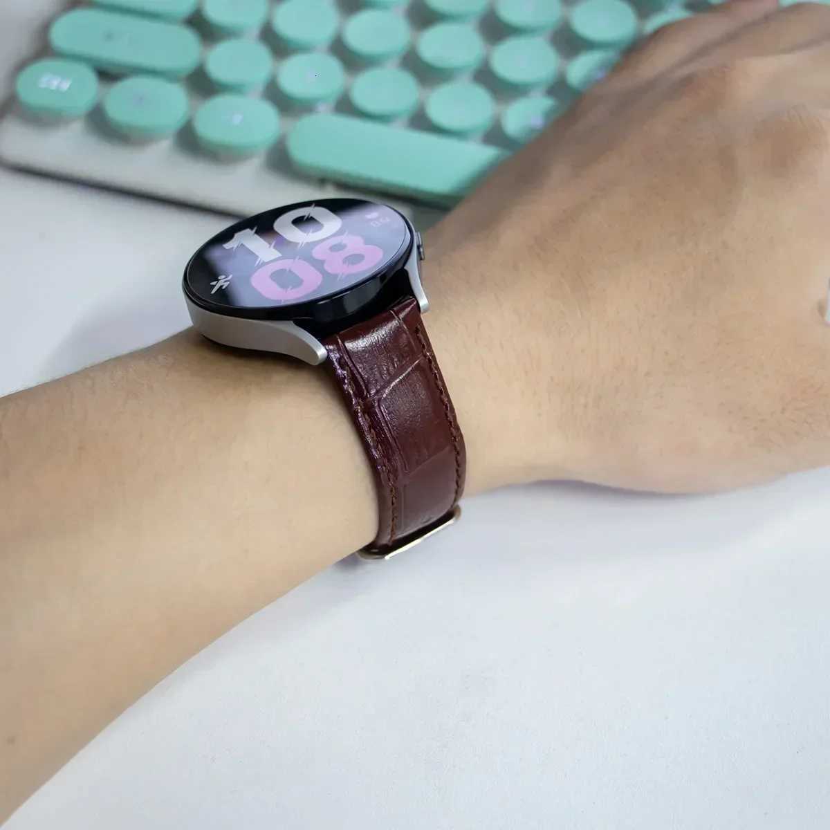 12/14/16/18/20mm 22mm 24mm Leather Watchbands Watch Band Strap Steel Pin Buckle Accessories Superior High Quality Wrist Bracelet W250811