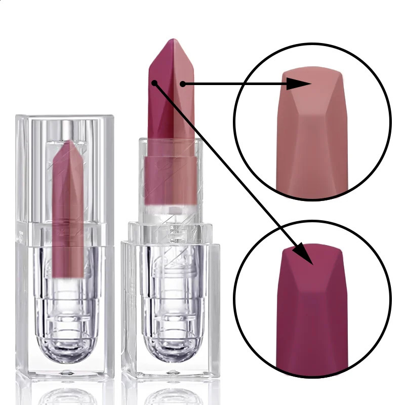 2 In 1 Lip Liner LipstickTapered Sharp End Long-Lasting Waterproof LiplinerMatte Brown Velvet Lip Combo Pencil Cosmetics 250809