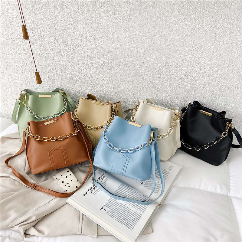Design Small for Women Summer 2025 Designer New Trendy Fashion Single Shoulder Crossbody Stylish Handheld Bucket Bag