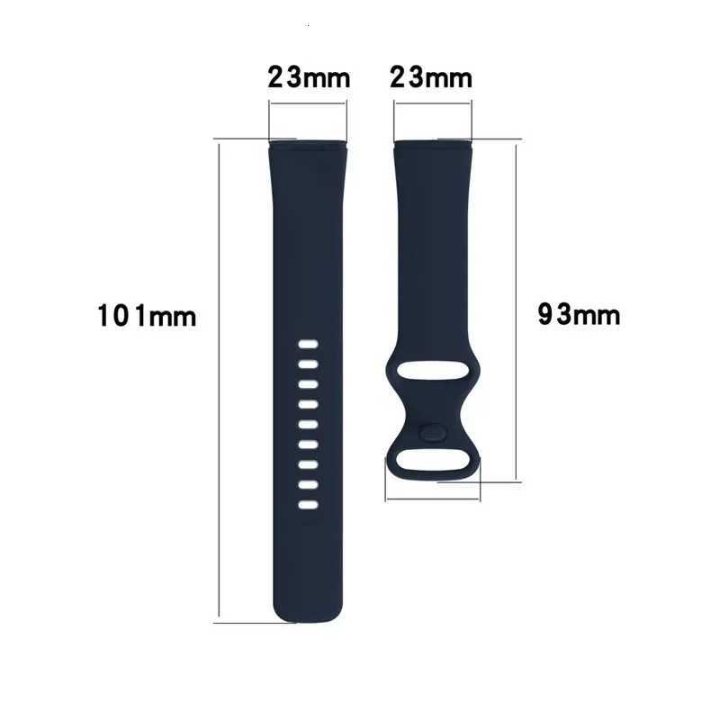 Watch Band for Fitbit Versa 3 4 Strap Sport Silicone Wristband Replacement Belt for Fitbit Sense 2 Smart Watch Bracelet Correa W250811