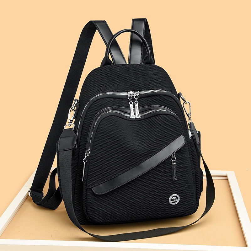 High Quality Canvas Women 2025 New casual Casual Large Capacity Ladies Backpack Travel School Bag ddmymoon