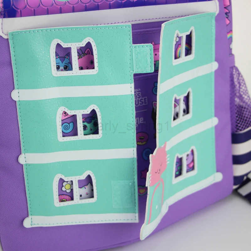 Childrens School Bag Girls Gabby Shoulder Backpack Kawaii 3-7 Years Modeling Bags 14 Inch T250811