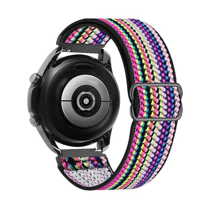 18/20/22mm Elastic Strap for Huawei GT2/GT3 42mm 46mm Nylon Replacement Wristband for Huawei GT3 Pro/GT2 Pro/Watch 4 Pro/GT Cyber W250811