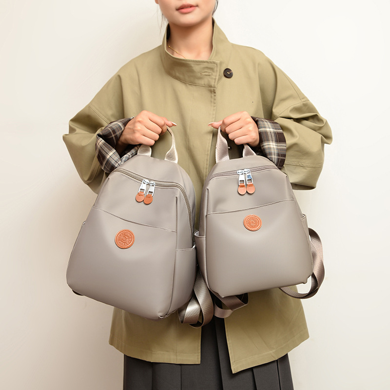 Nylon Backpack for Women, New Lightweight Commuter Large Capacity Travel Backpack, Versatile Casual Outdoor Student School Bag ddmymoon