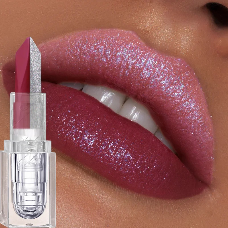 Chocolate gradient lipstick is durable waterproof and not easy to stick. The cup appears white lipstick for Valentines Day 250809