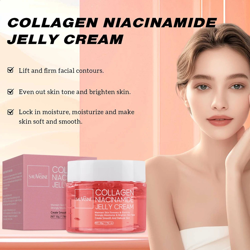 75ml Collagen Peel-off Mask Night Wrapping Mask Facial Mud 50g Collagen Jelly Cream Skin Face Masks Cream 250809