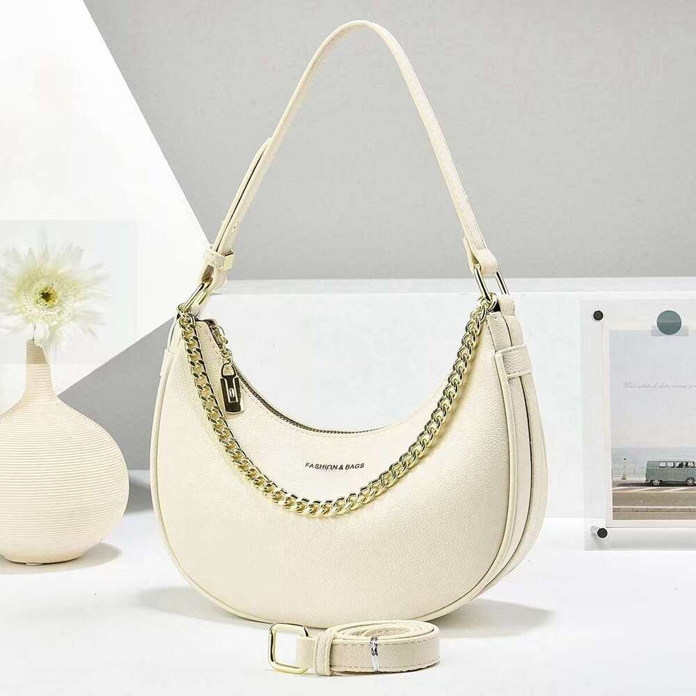 dhessentials Elegant Simple Fashion Trend Niche Dumpling Large Capacity Trendy Personality Women's Bag