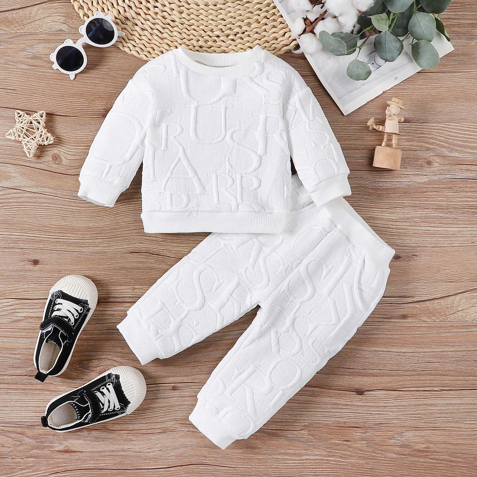 Baby Boys Clothes Spring Hoodie Set For Baby Girls Long Sleeve Casual Autumn Clothing Two-piece Set Kids Clothing Z250811