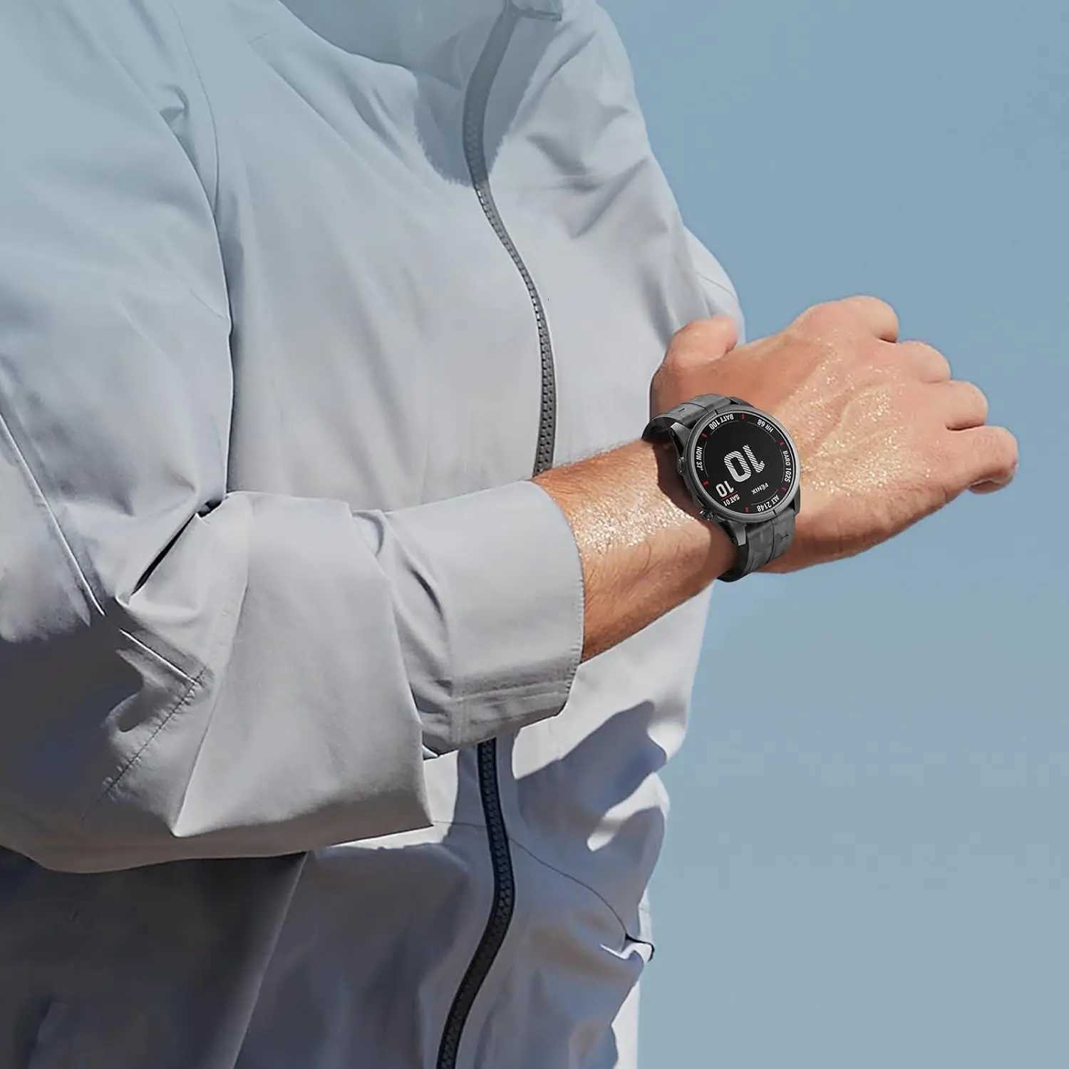 22mm 26mm Quickfit Silicone Smart Watch Strap for Garmin Epix Gen 2 Instinct 2 Fenix 7X 7 6X 6 Pro 5 5X Plus Bracelets W250811