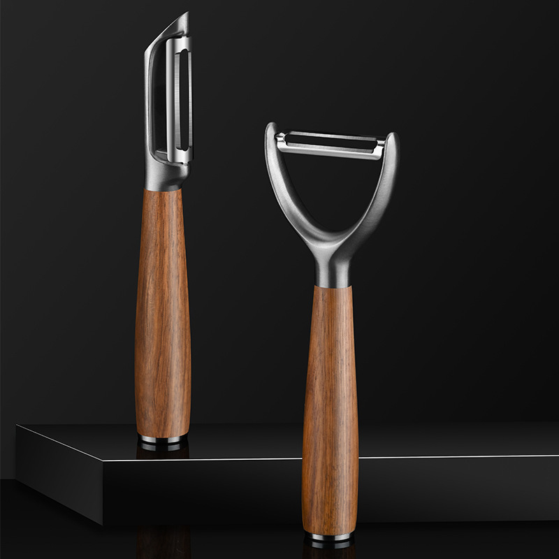 New 304 stainless steel rosewood peeler, apple peeler, potato peeler, and kitchen fruit knife
