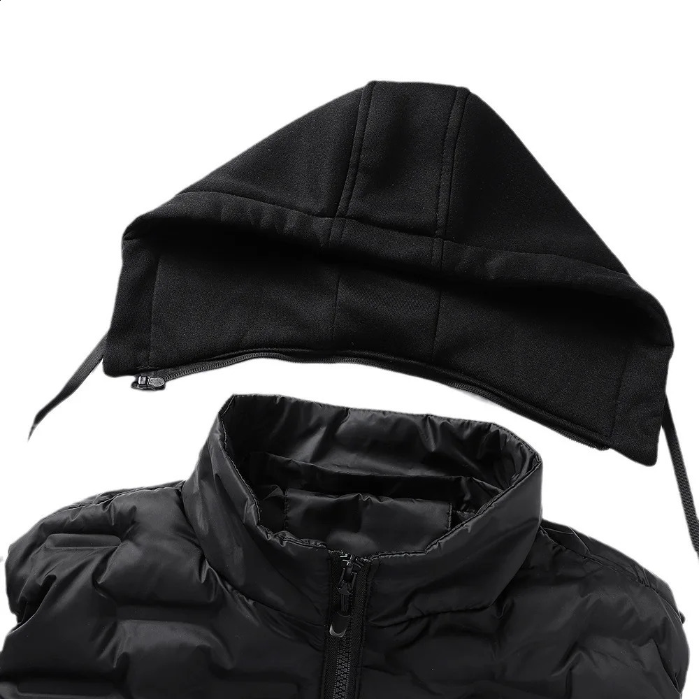 Down Vests Men Casual Waistcoat Sleeveless Jackets Male Hooded Vest Fashion Vests Korean Sell Mens Winter Vest 250804