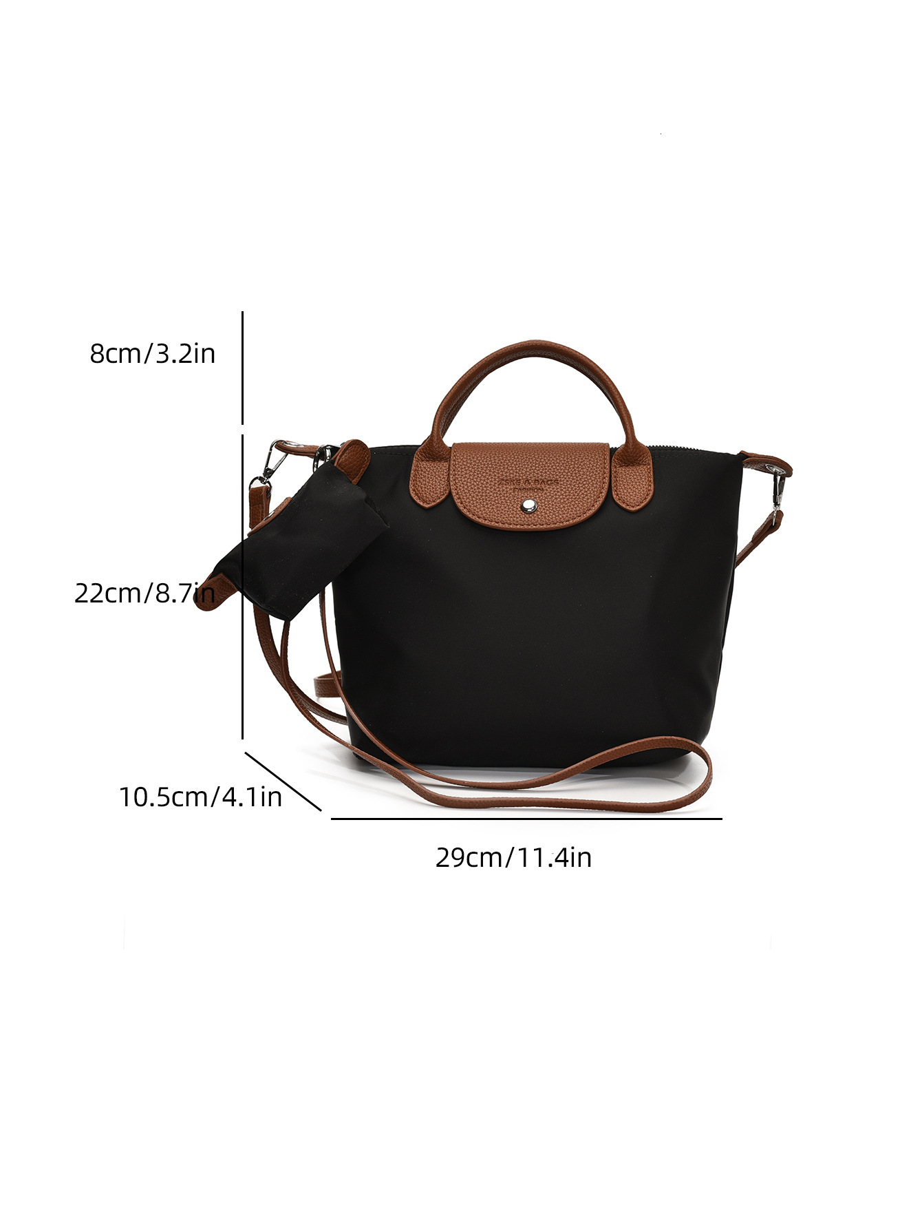 High-Quality French Dragon Embellished 70th Anniversary Single Shoulder Handbag Tote Dumpling Crossbody Mommy Bag Commuter ddmymoon