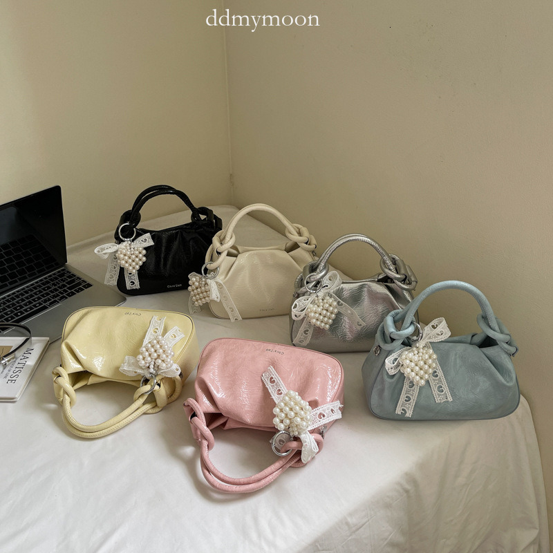 High-end Single Shoulder for Women 2025 New Fashion Casual Versatile Pearl Summer Stylish Small Crossbody Bag ddmymoon