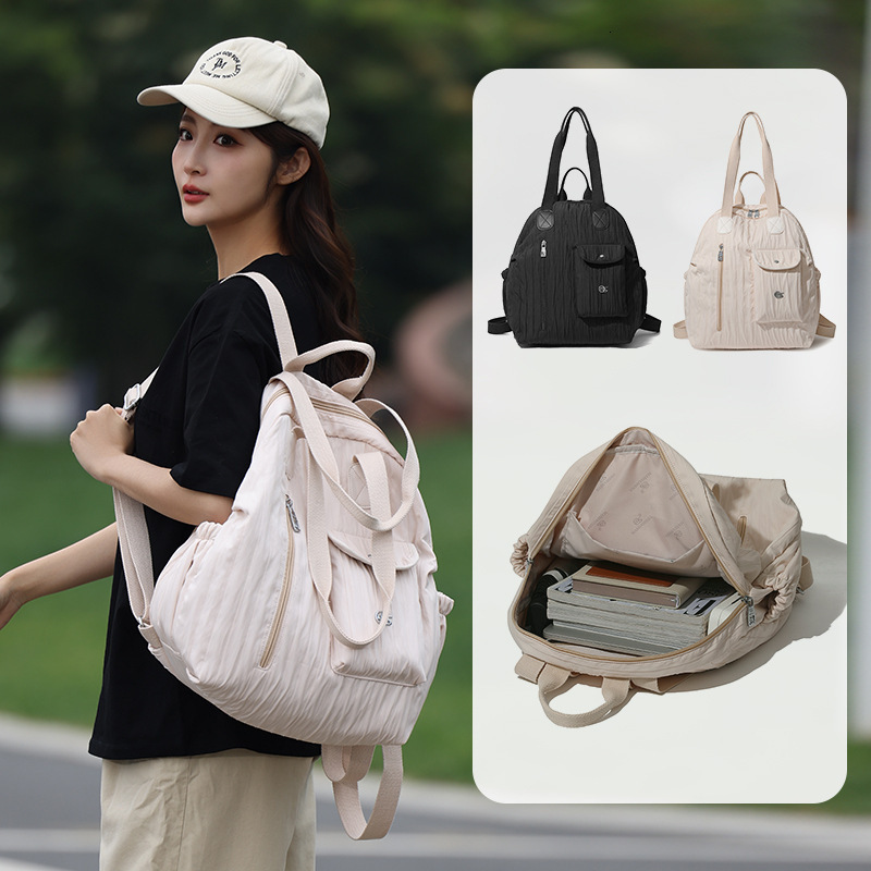 Multifunctional Backpack Women 2025 New Trendy Lightweight Large Capacity Business Travel Shoulder School Bag ddmymoon