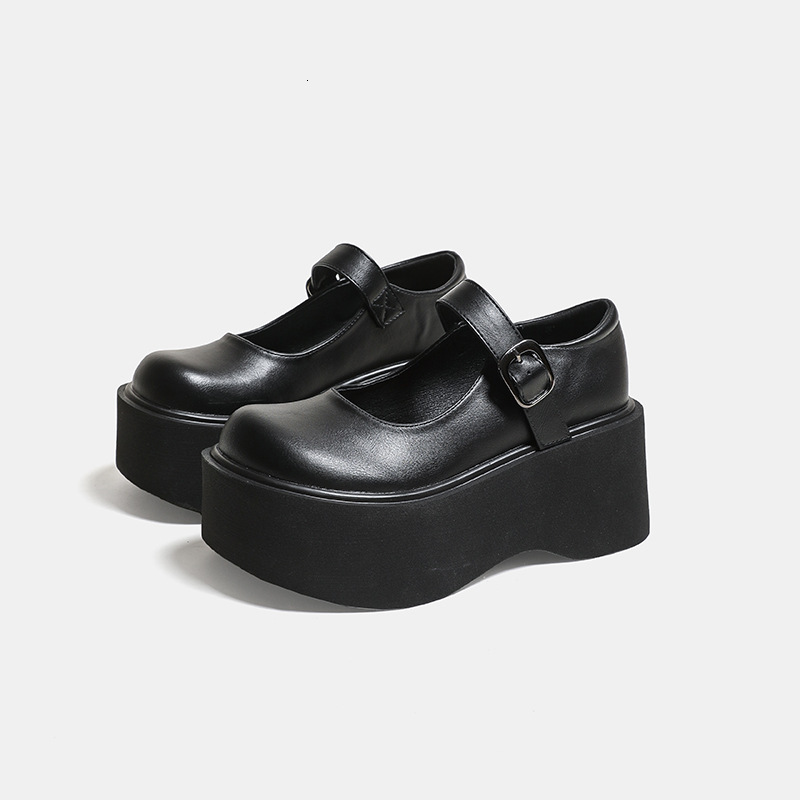 Mary Jane 2025 designer's new retro college leather shoes