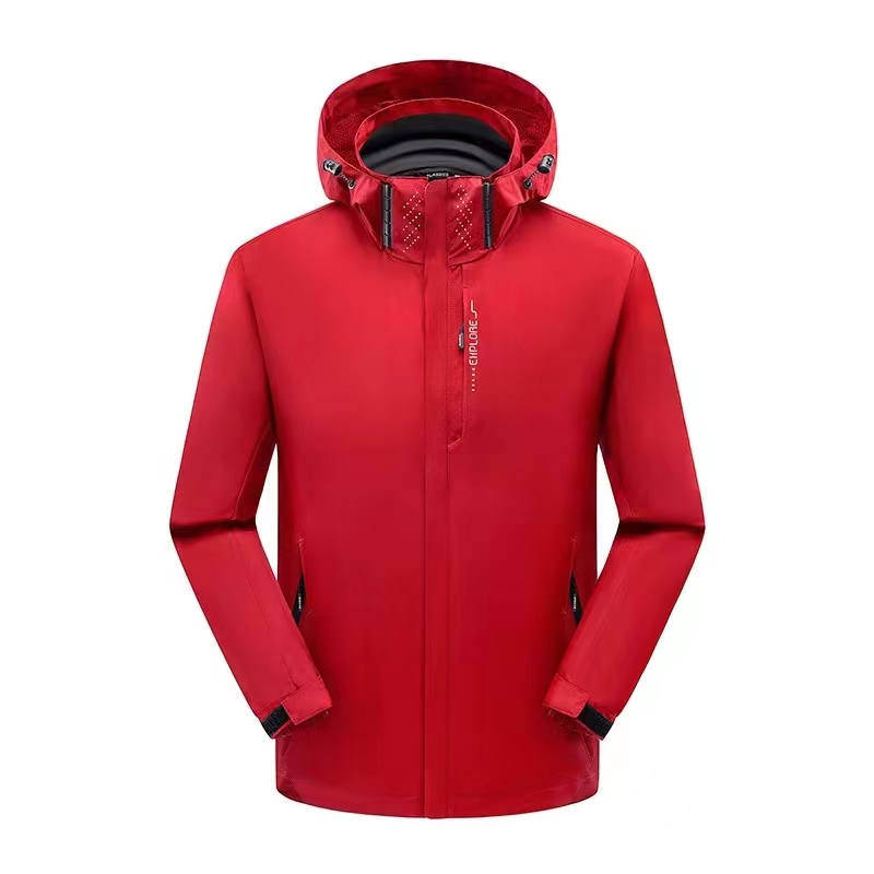 Windproof Mens Autumn/Winter Coat - Durable & Ventilated