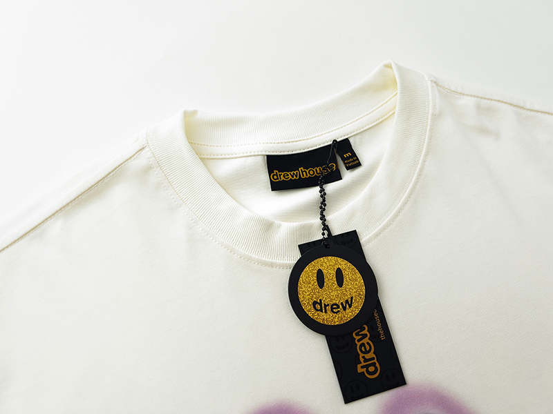 Drew House Designer luxury T shirt men's and women's T-Shirts rabbit print