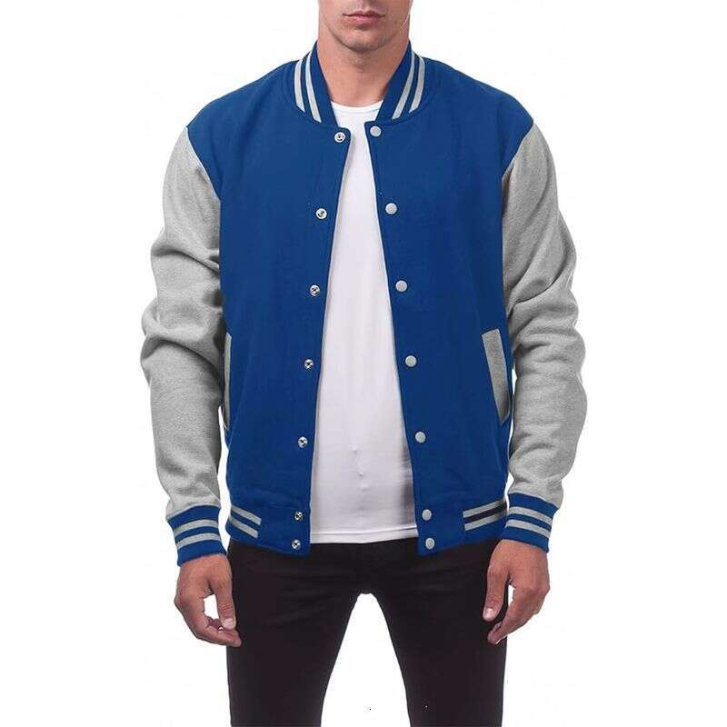Sweatshirt Plus Veet Cardigan Button Zipper Baseball Casual Men's Jacket