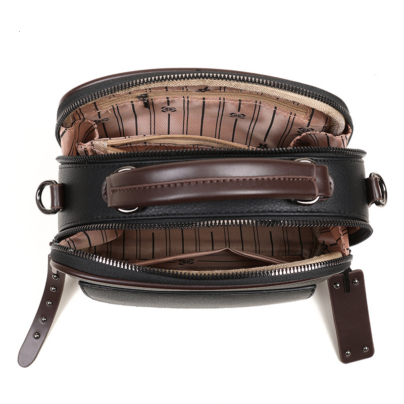 Soft Leather Handbag for Women 2025 New Trendy Shoulder Simple Small Square Crossbody Bag ddmymoon