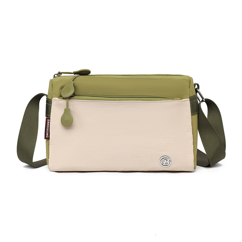 Casual Lightweight Nylon Pillow for Women 2025 New Simple Multi-Compartment Large Capacity Single Shoulder Crossbody Bag ddmymoon
