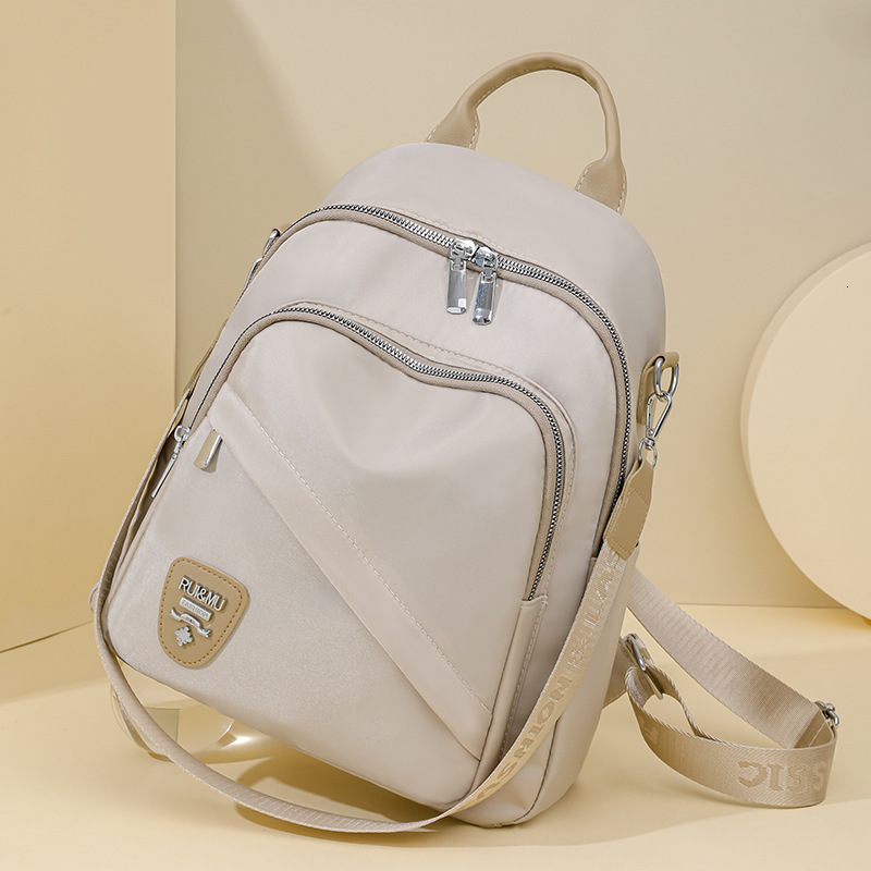 Casual for Women 2025 New Lightweight Travel Student Bag Fashionable High-end Oxford Cloth Women's Backpack ddmymoon