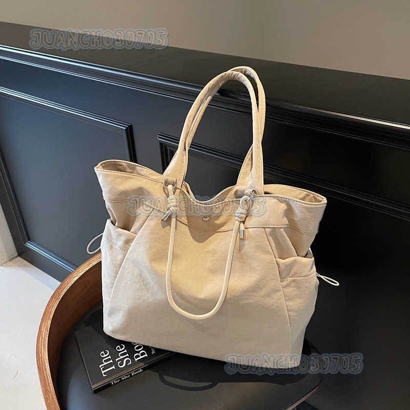 Large Capacity Bag for Women 2025 New Spring Summer Versatile Shoulder Bag Casual Simple Commuting Tote Bag H250809