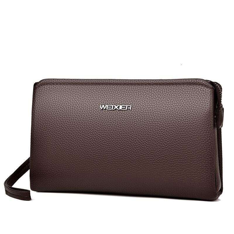 Men's Wallet New High-End Men's Business Solid Color Clutch Bag For Men