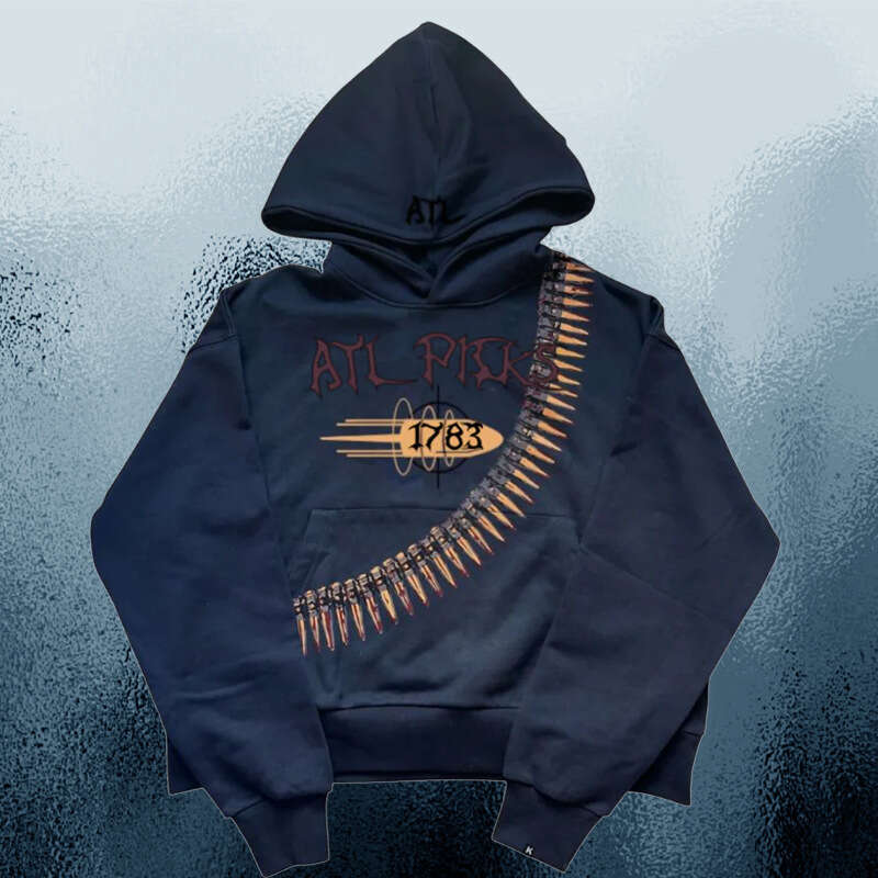 Brand Sweatshirt Letter Print Hoodie Street Fashion Unisex Bullet Creative Trendy Top