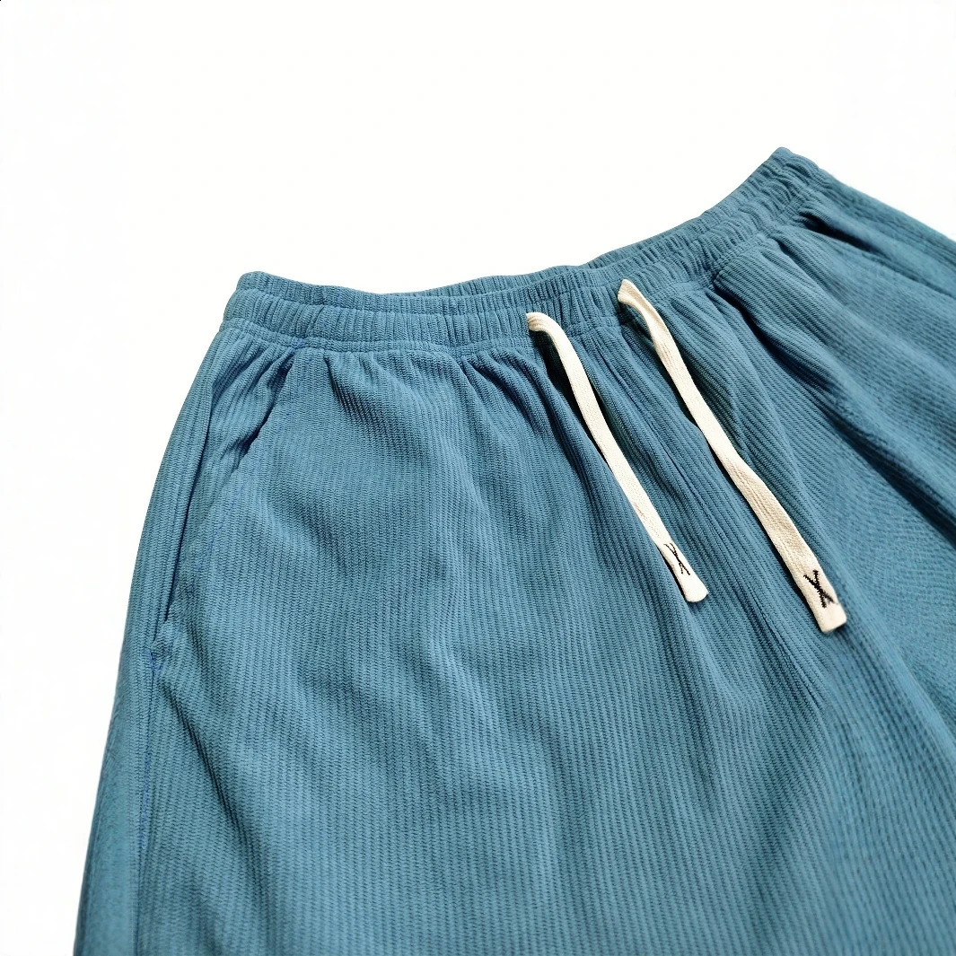 High Quality Striped Corduroy Mens Casual Pants Autumn Winter Loose Fashion Cargo Straight Pants Fitness Sports Hip Hop Pants 250811